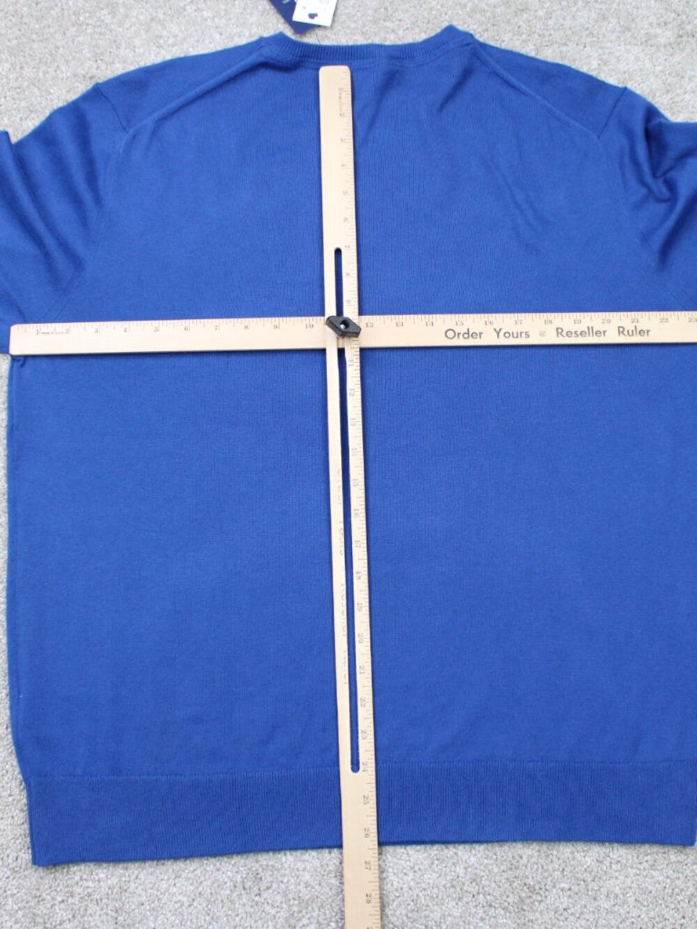 Nautica Navtech Sweater NWT Mens XL Blue Limoges V-Neck Stretch L/S Pullover - Picture 8 of 11